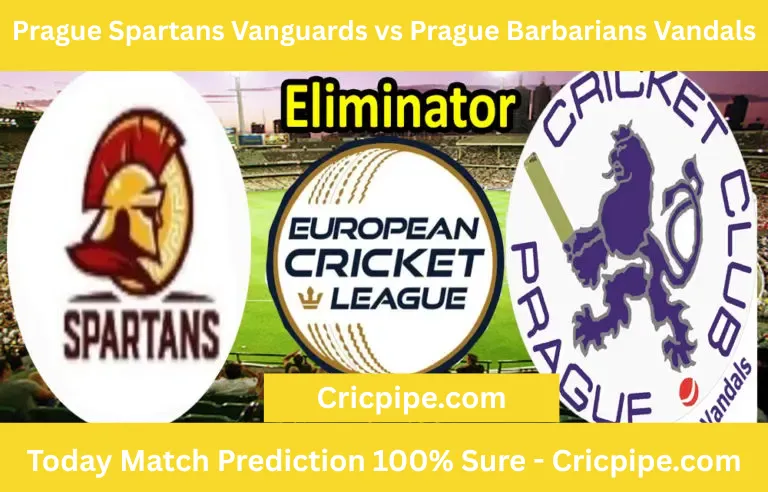 Today Match Prediction-Prague Spartans Vanguards vs Prague Barbarians Vandals-ECN T10 League-Eliminator-Who Will Win
