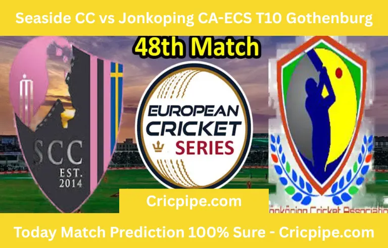 Today Match Prediction-Seaside CC vs Jonkoping CA-ECS T10 Gothenburg Series-48th Match-Who Will Win